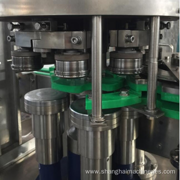 6-head tin can filling and sealing machine